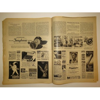 Wiener Illustrierte, Nr. 47, 20. Novembre 1940. La settimana della moda del 1940. Espenlaub militaria